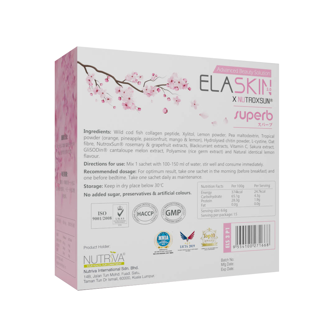Nutriva® Elaskin 3.0 Superb 45's (2+1)